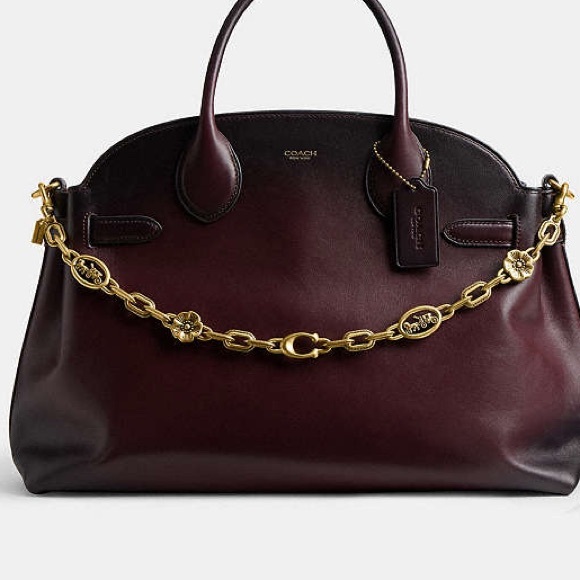 Coach Horse & Carriage Chain Strap (Style CX180) Bronze Fall 2025  (item #175) - Picture 1 of 7
